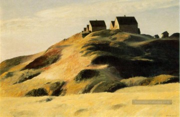 colline de maïs Edward Hopper Peinture à l'huile